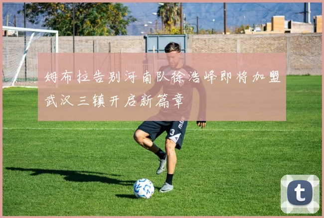 姆布拉告别河南队徐浩峰即将加盟武汉三镇开启新篇章